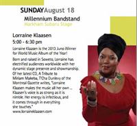 Lorraine Klaasen - Markham Jazz Festival, Toronto, 2013-08-18