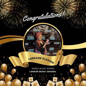 Lorraine Klassen - recipient of World Music London Music Award 2023