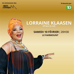 Lorraine Klassen - Nuits d'Afrique, Fairmount Theater, Montreal - 2024-02-10